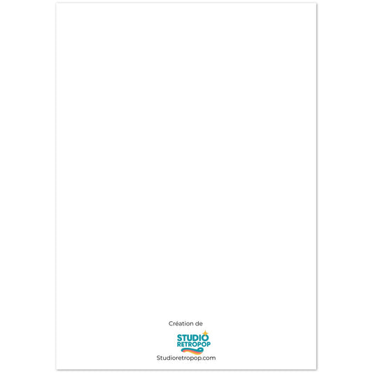 Lot de 10 Cartes  - " Noël Rockabilly – Années 50 " - StudioRetroPop