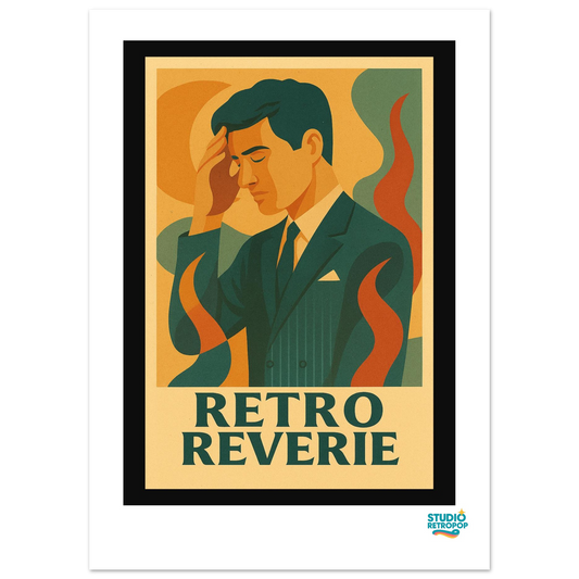 Affiche "Retro reverie"  – L’élégance nostalgique en image - StudioRetroPop