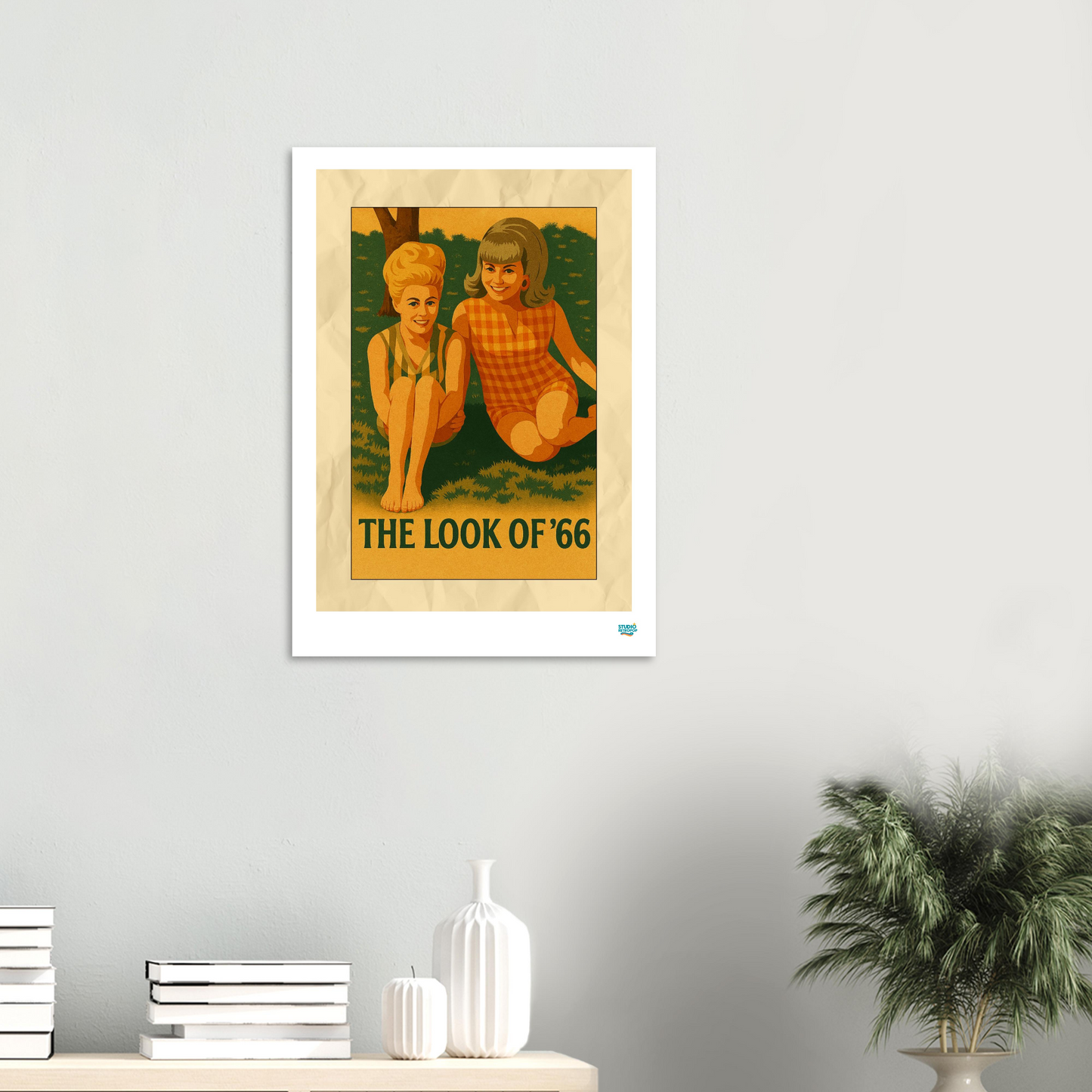 Affiche "The look of '66" – L’élégance des sixties - StudioRetroPop