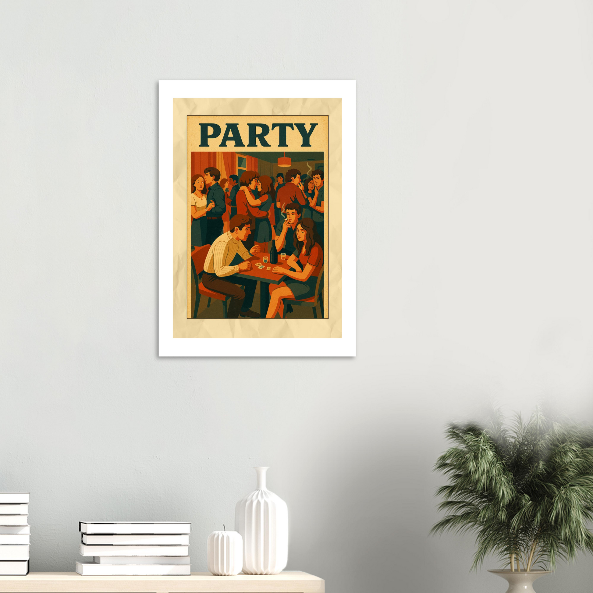 Affiche "Party" - StudioRetroPop