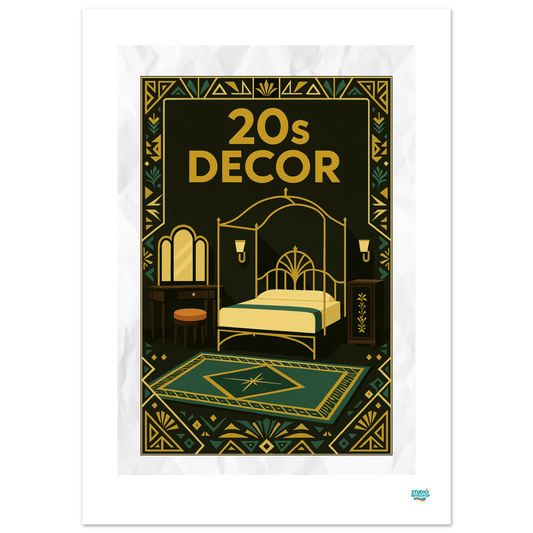 Affiche 20s décor"