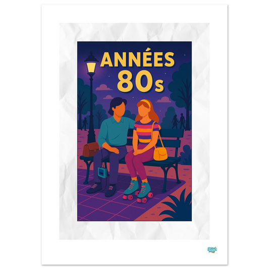 Affiche "Années 80s"