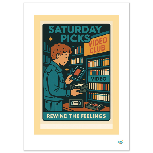 Affiche "Saturday picks - Rewind the feeling"