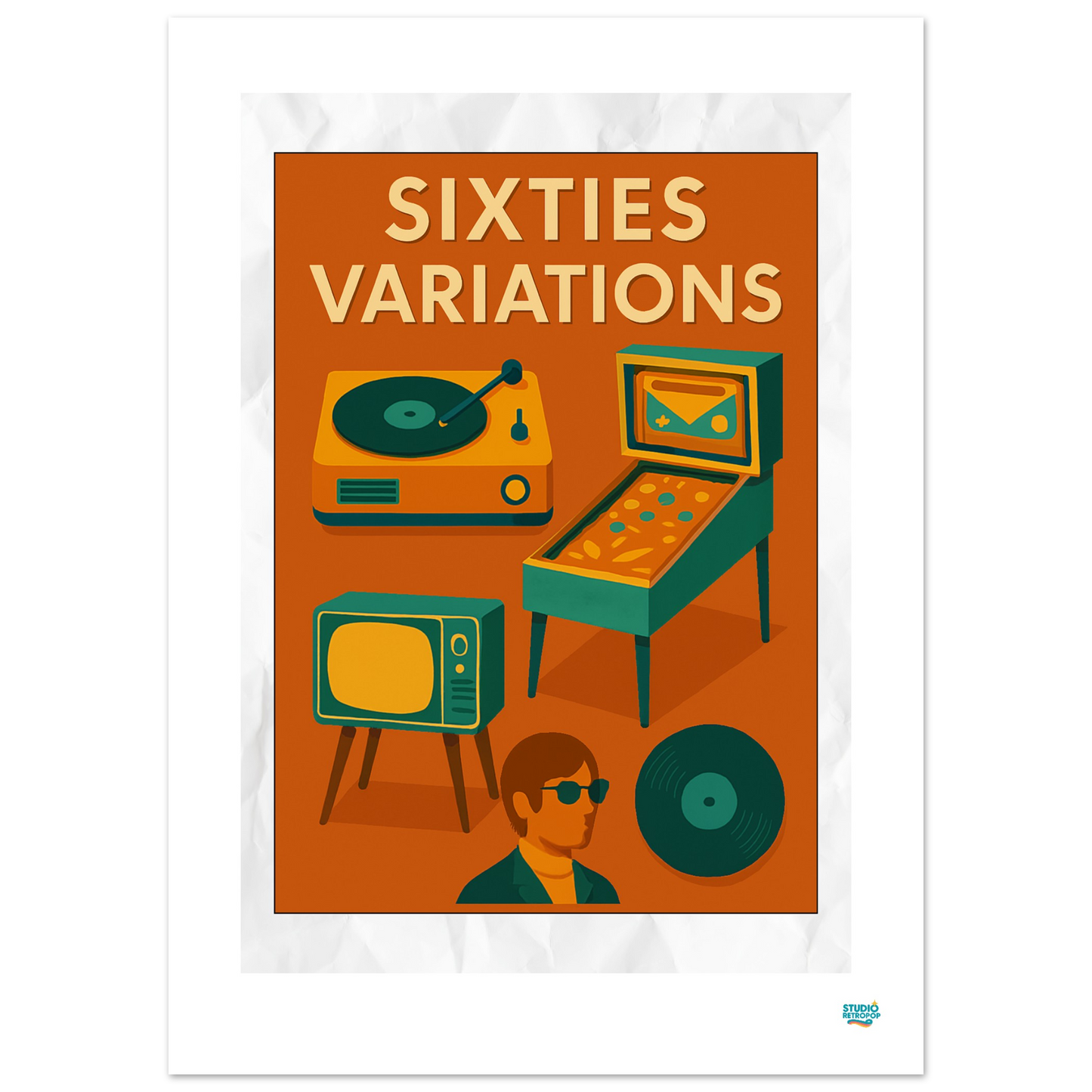 Affiche "Sixties variations"