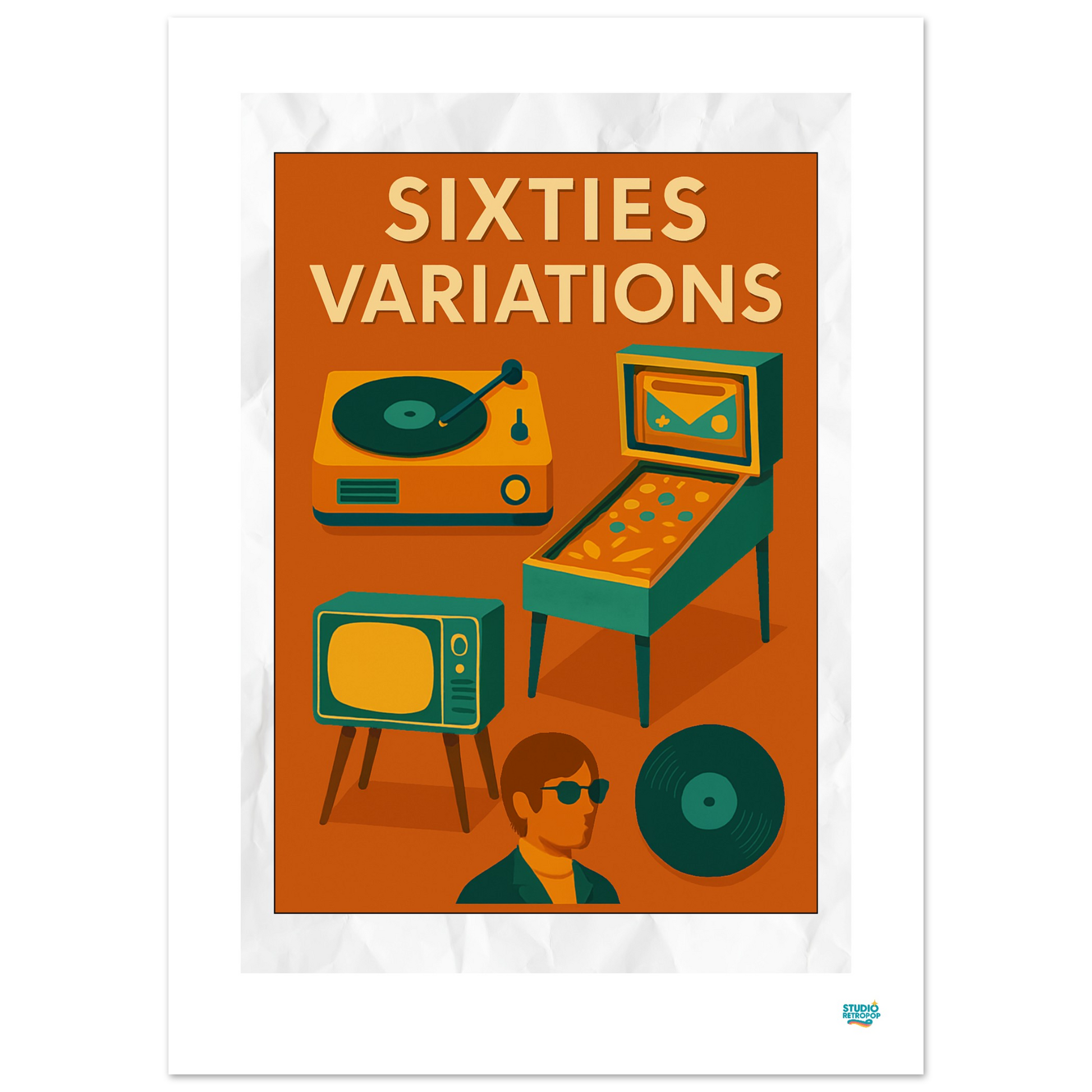 Affiche "Sixties variations"