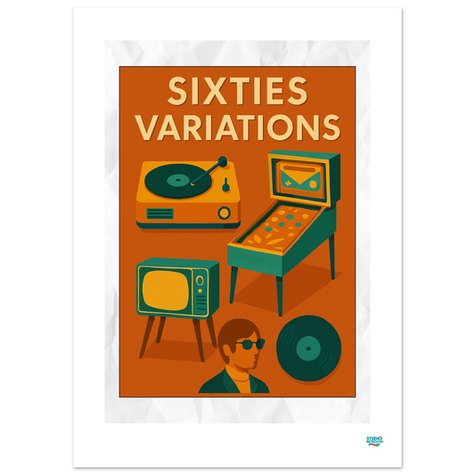 Affiche "Sixties variations"