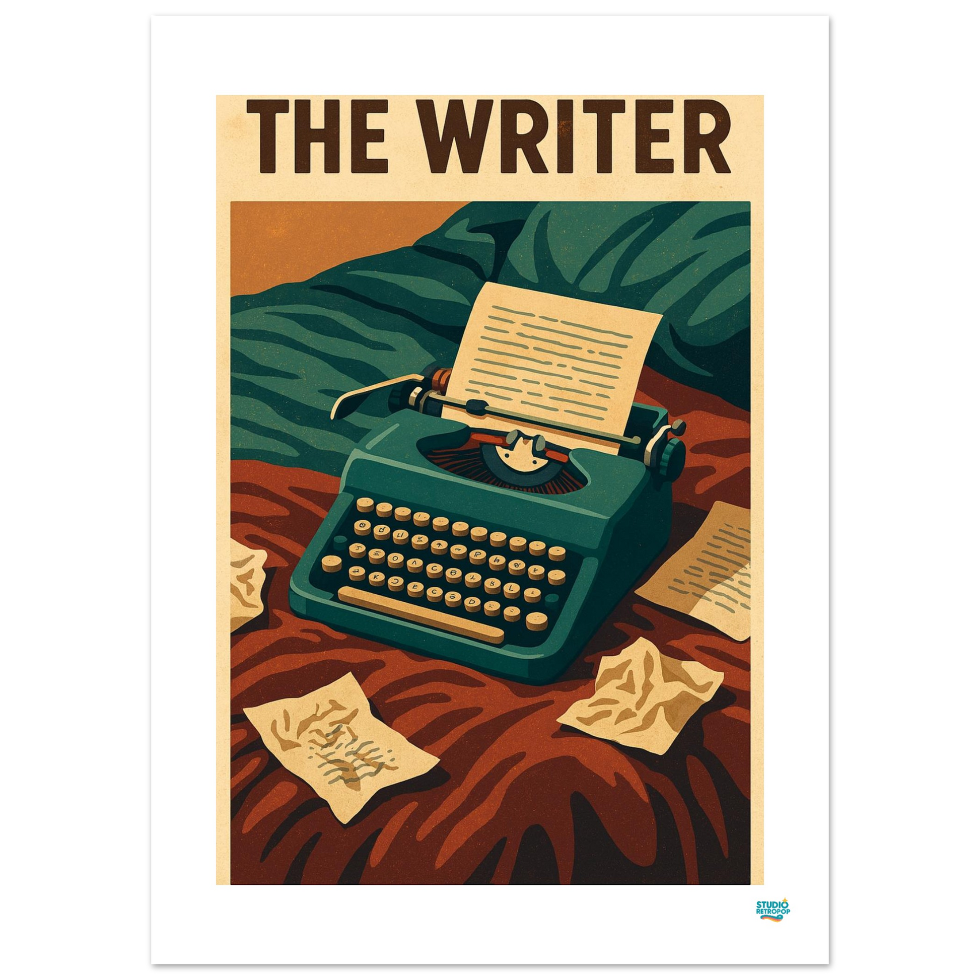 Affiche "The Writer – L’art d’écrire, revisité"