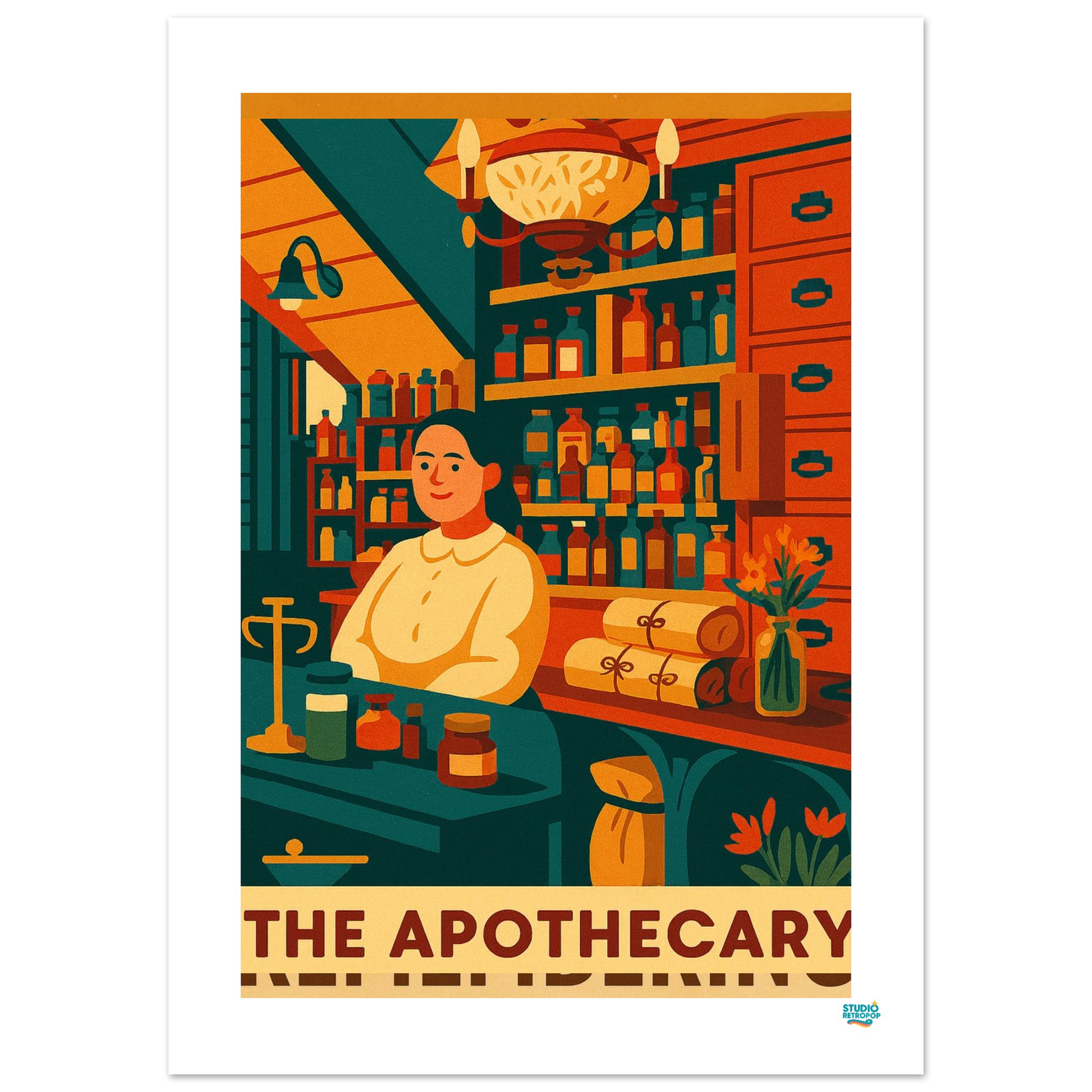 Affiche the apothecary