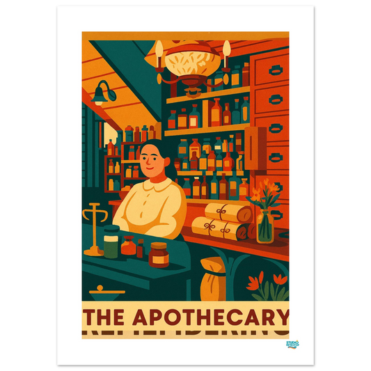 Affiche the apothecary