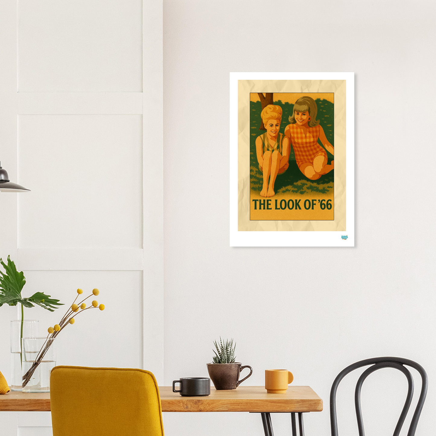 Affiche "The look of '66" – L’élégance des sixties - StudioRetroPop