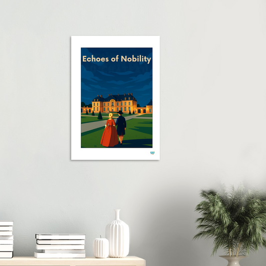 Affiche "Echoes of Nobility" - StudioRetroPop