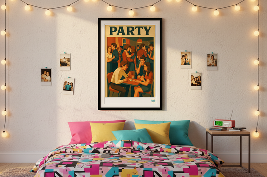 La Boum dans une chambre d'ado