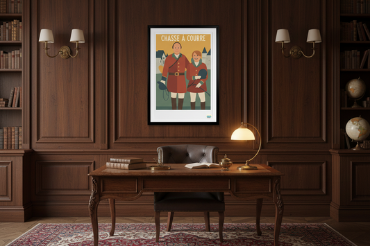 Mockup Chasse à courre