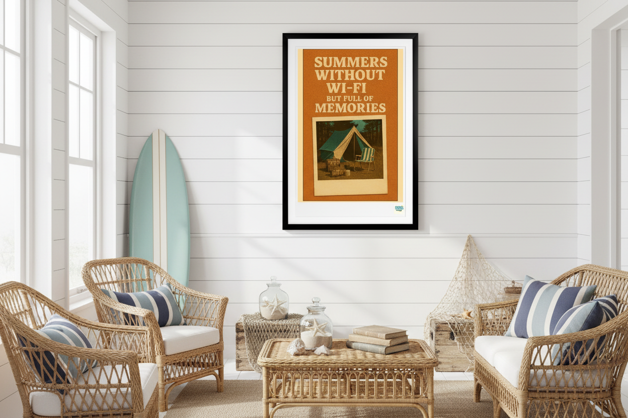 Summers Without Wi-Fi dans une maison de plage