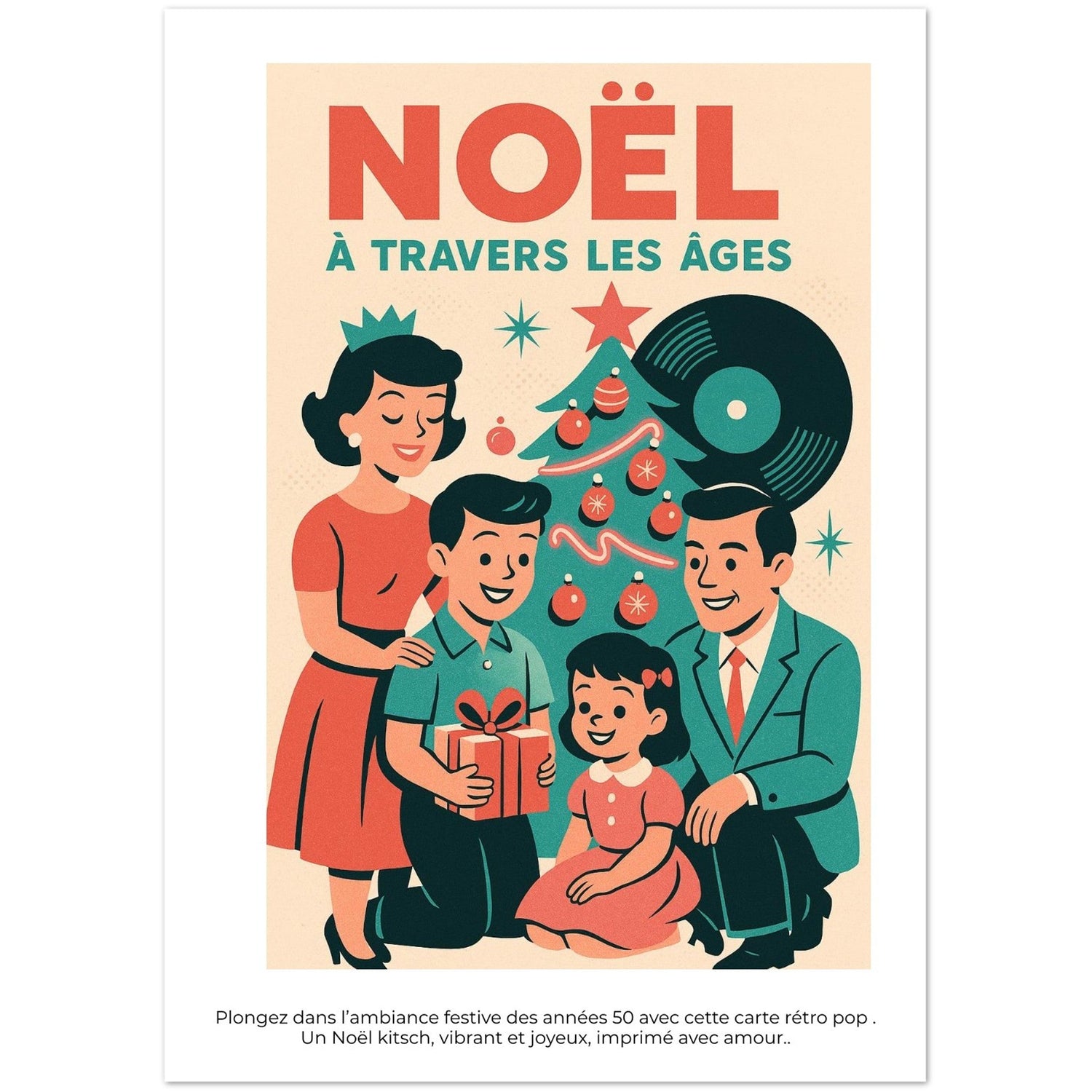Cartes de Vœux & Papeterie Vintage - StudioRetroPop