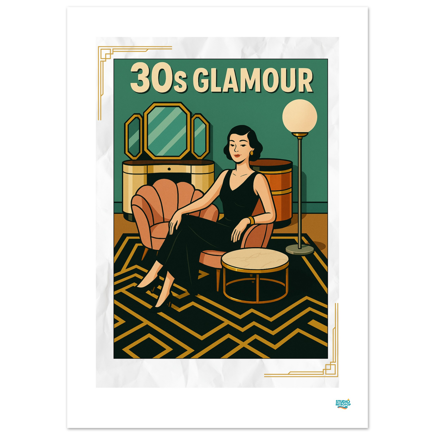 Années 20-30 : Art Déco & Glamour - StudioRetroPop