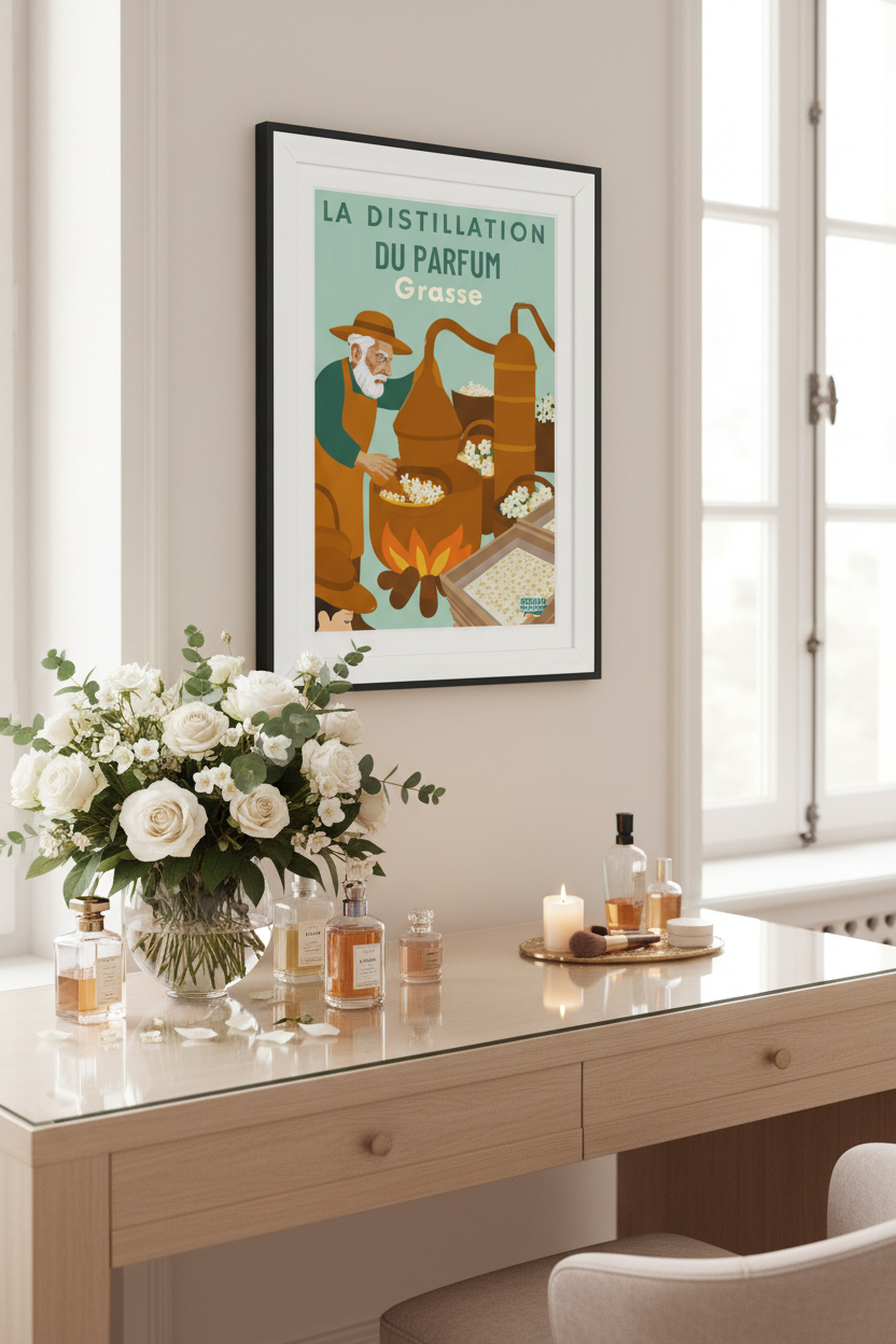 Dressing parfumé