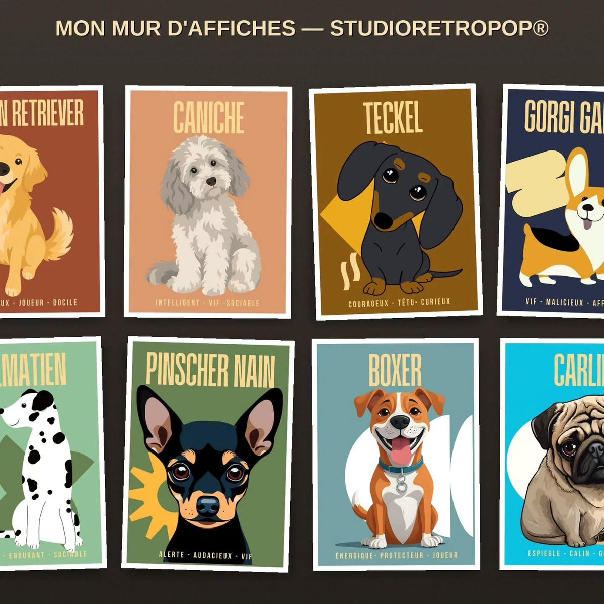 Dogs Stories™ | 🐾 Affiches de races