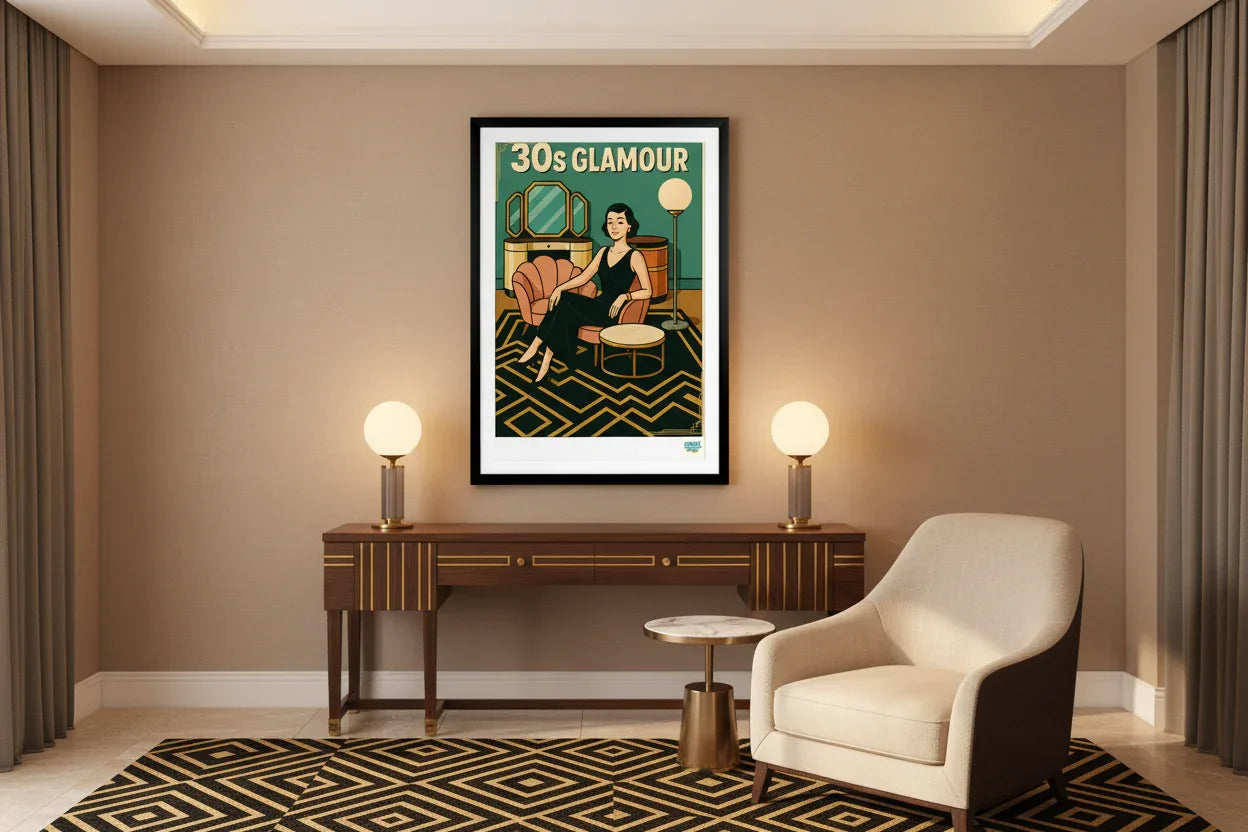 Années 20-30 : Art Déco et Glamour - StudioRetroPop