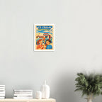Affiche Ice Cream Happiness - affiche Vintage - Collection Vintage Stories VS N°018 – StudioRetroPop® – 30x40 cm / 12x16″