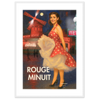 Affiche Rouge Minuit - Affiche Histoires urbaines - Collection Vintage Stories VS N°008 – StudioRetroPop® – 30x40 cm / 12x16″