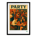 Studioretropop Affiche (80s) La Boum - Format 49 x 69 cm avec cadre