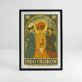 Affiche Belle Époque Parisienne Années avant 1920- 49 x 69 cm avec cadre - Art Rétro Pop - StudioRetroPop