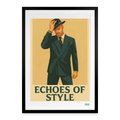 Affiche 30s Echoes of Style - Format 49 x 69 cm avec cadre