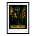 Studioretropop Affiche (2000 et +) Le Bal du Château - Format 49 x 69 cm avec cadre