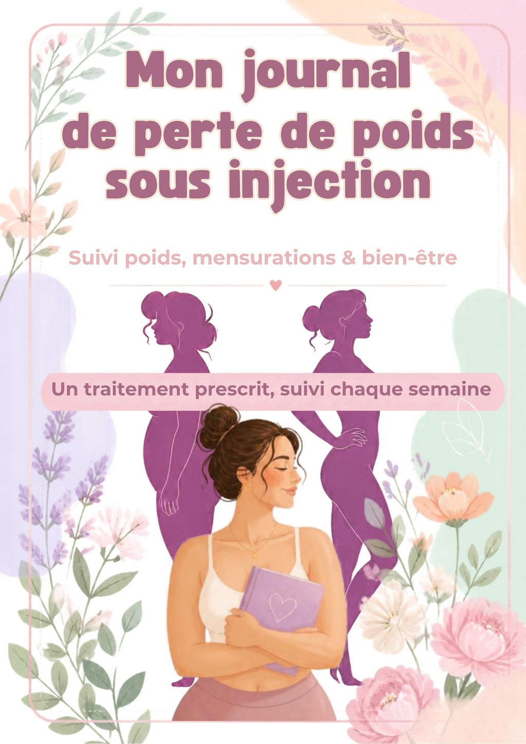 Mon Journal de Perte de Poids — Carnet de Suivi sous Injection (PDF téléchargeable)