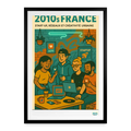 Studioretropop Affiche (2000 et +) Startup, réseaux et créativité urbaine - Format 49 x 69 cm avec cadre