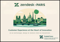 Affiche personnalisée 1 - Zendesk-  70 x 100cm encadrée