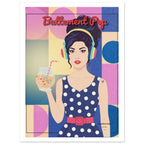 Affiche Battement Pop — Affiche Rétro Pop- Collection Pop Stories PS N°002 – StudioRetroPop® – 30x40 cm / 12x16″
