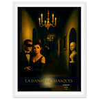 Affiche La danse des masques - Affiche vintage film Noir - Collection Vintage Stories VS N°009 - sans cadre ou avec – StudioRetroPop® – 30x40 cm / 12x16″