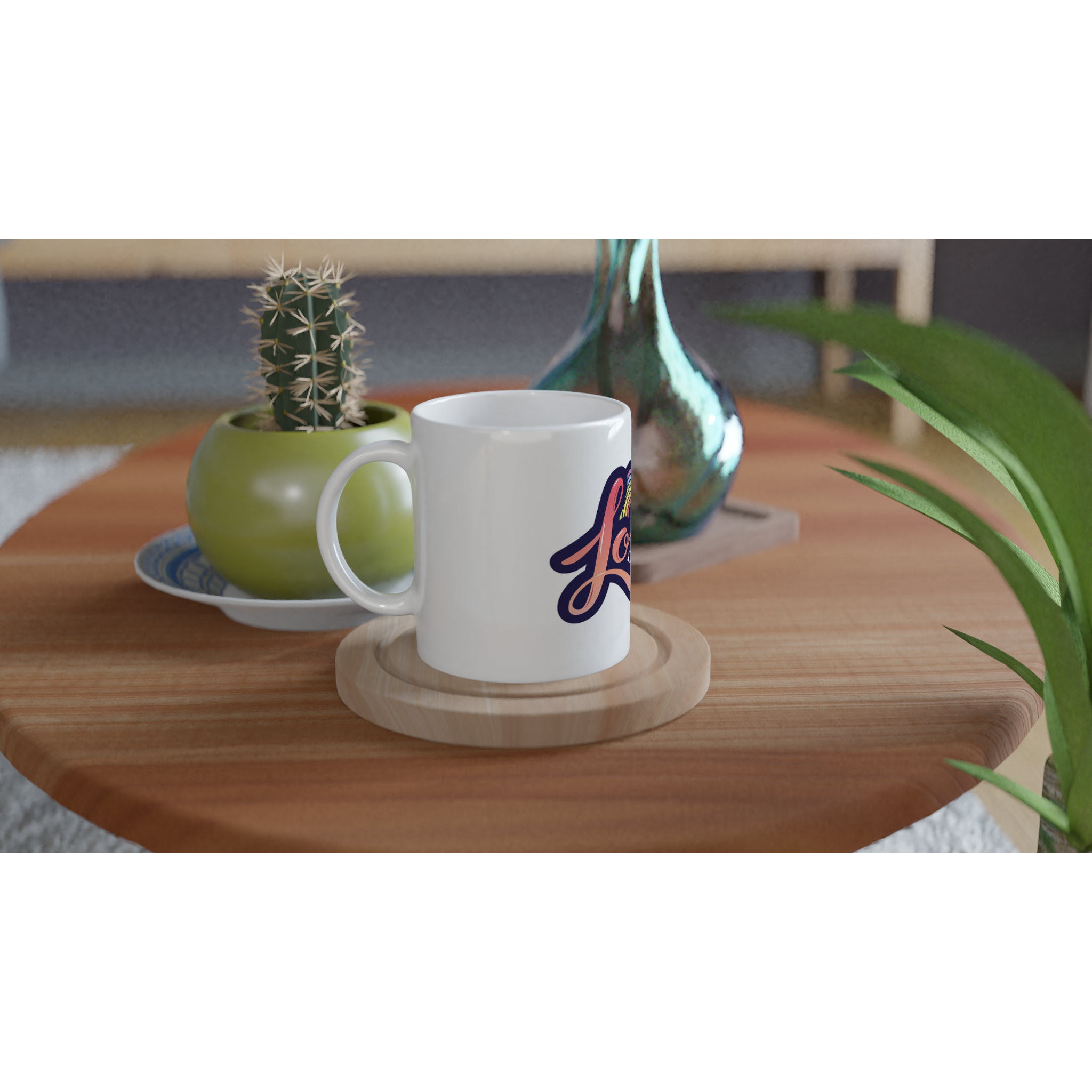 Affiche Mug Love en céramique – StudioRetroPop®
