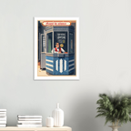 Affiche Avant la séance - Affiche Histoires urbaines - Collection Vintage Stories VS N°007 – StudioRetroPop® – 30x40 cm / 12x16″