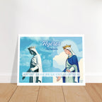 Affiche Hyeres les Palmiers (ND de la Consolation) – StudioRetroPop®