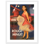 Affiche Rouge Minuit - Affiche Histoires urbaines - Collection Vintage Stories VS N°008 – StudioRetroPop® – 30x40 cm / 12x16″
