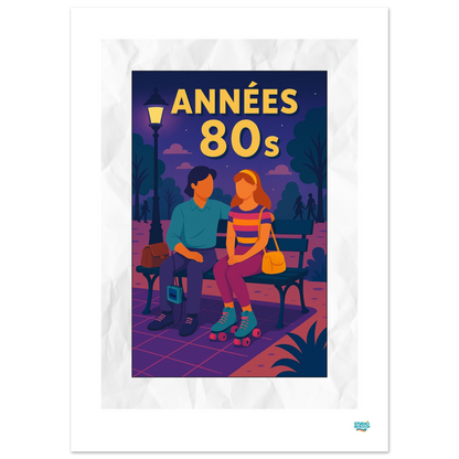 Affiche "Années 80s"