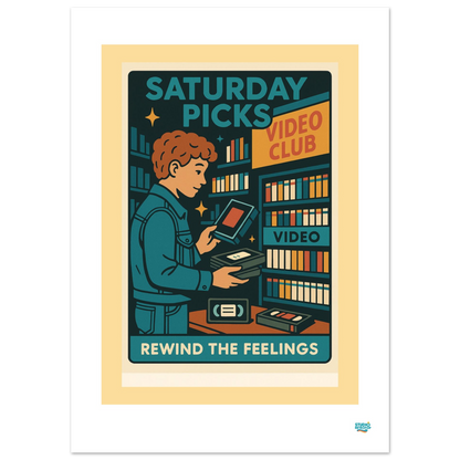 Affiche "Saturday picks - Rewind the feeling"