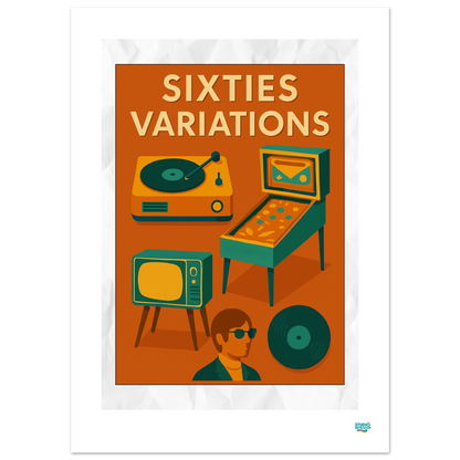 Affiche "Sixties variations"