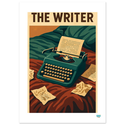 Affiche "The Writer – L’art d’écrire, revisité"