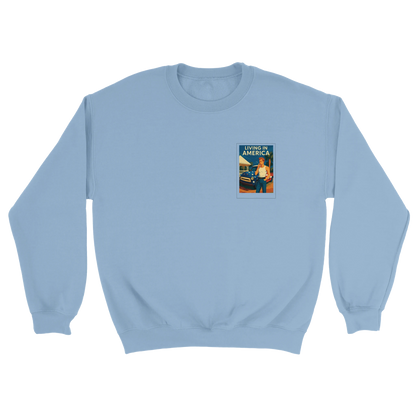 Sweat-shirt unisexe "Living in America"