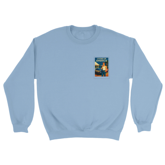 Sweat-shirt unisexe "Living in America"