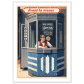 Affiche Avant la séance - Affiche Histoires urbaines - Collection Vintage Stories VS N°007 – StudioRetroPop® – 30x40 cm / 12x16″