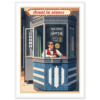 Affiche Avant la séance - Affiche Histoires urbaines - Collection Vintage Stories VS N°007 – StudioRetroPop® – 30x40 cm / 12x16″