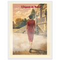 Affiche L'élégante du manoir — Affiche vintage chic – Collection Vintage Stories VS N°005 - VAS – StudioRetroPop® – 30x40 cm / 12x16″