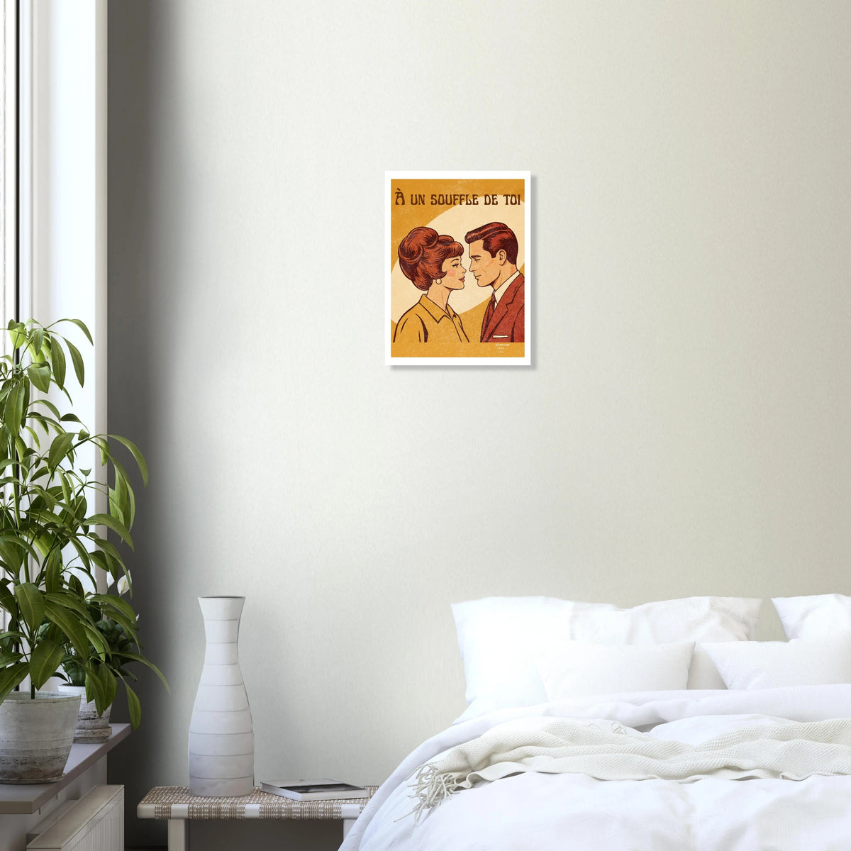 Affiche A un souffle de toi – StudioRetroPop® – 30x40 cm / 12x16″