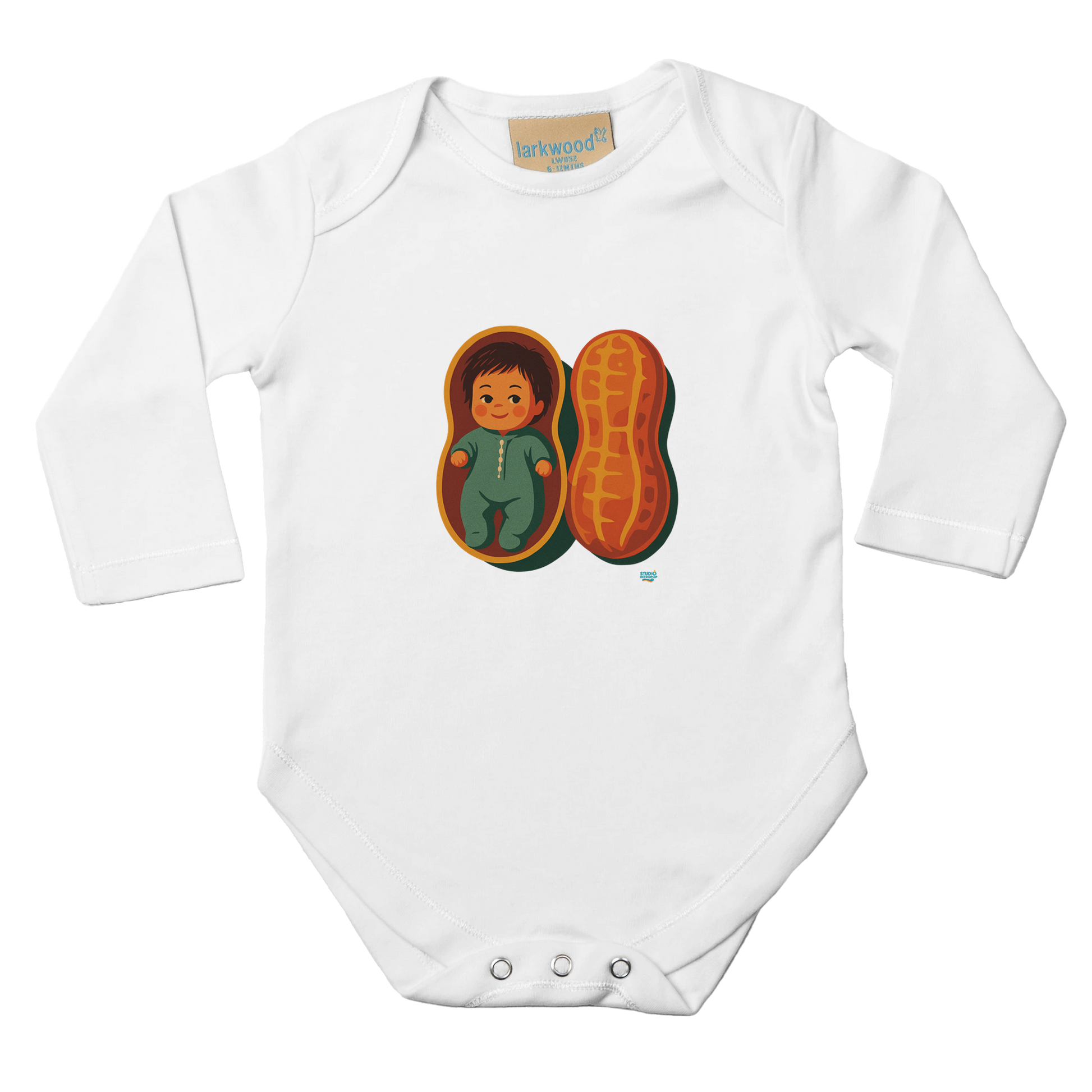 Body bébé « Peanut Baby » – Douceur et originalité pour les tout-petits - StudioRetroPop