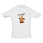Affiche Polo unisexe Western City – StudioRetroPop® – M